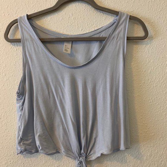 Blue crop top - Picture 1 of 2